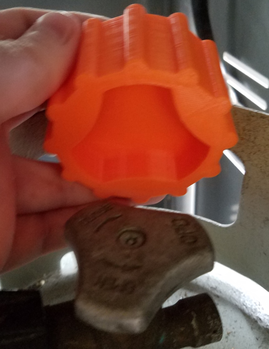 Download free STL file Propane Tank Valve Wrench • Model to 3D print